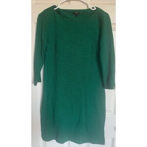 Talbots Petite Size Small Striped Dress